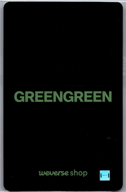 CORTIS The 2nd EP GREENGREEN - Weverse Shop Lucky Draw Event Photocard R3 [26.07.27]
