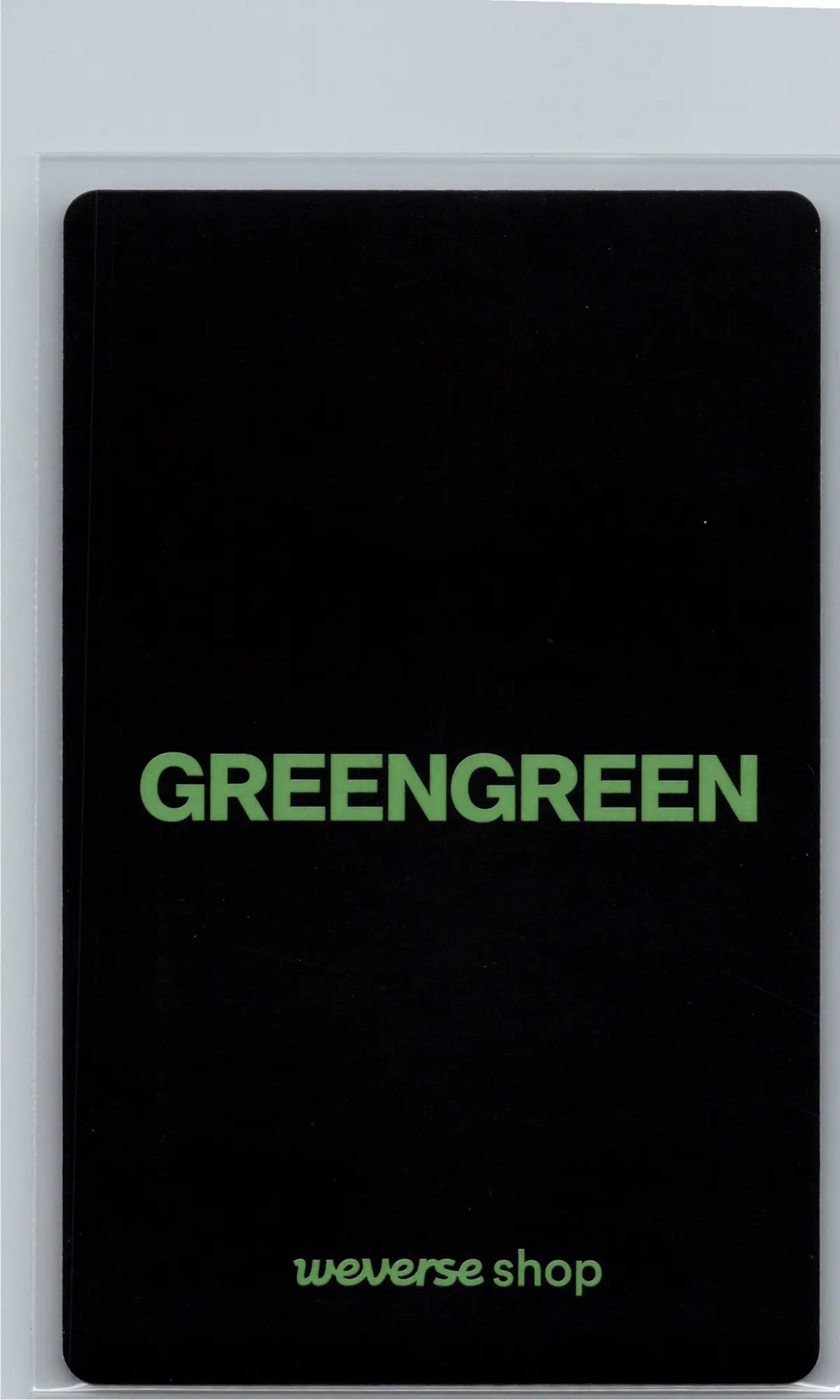 CORTIS GreenGreen - Weverse Shop YouTube Gift Event Photocard (Blue Lips MV) [26.07.02]