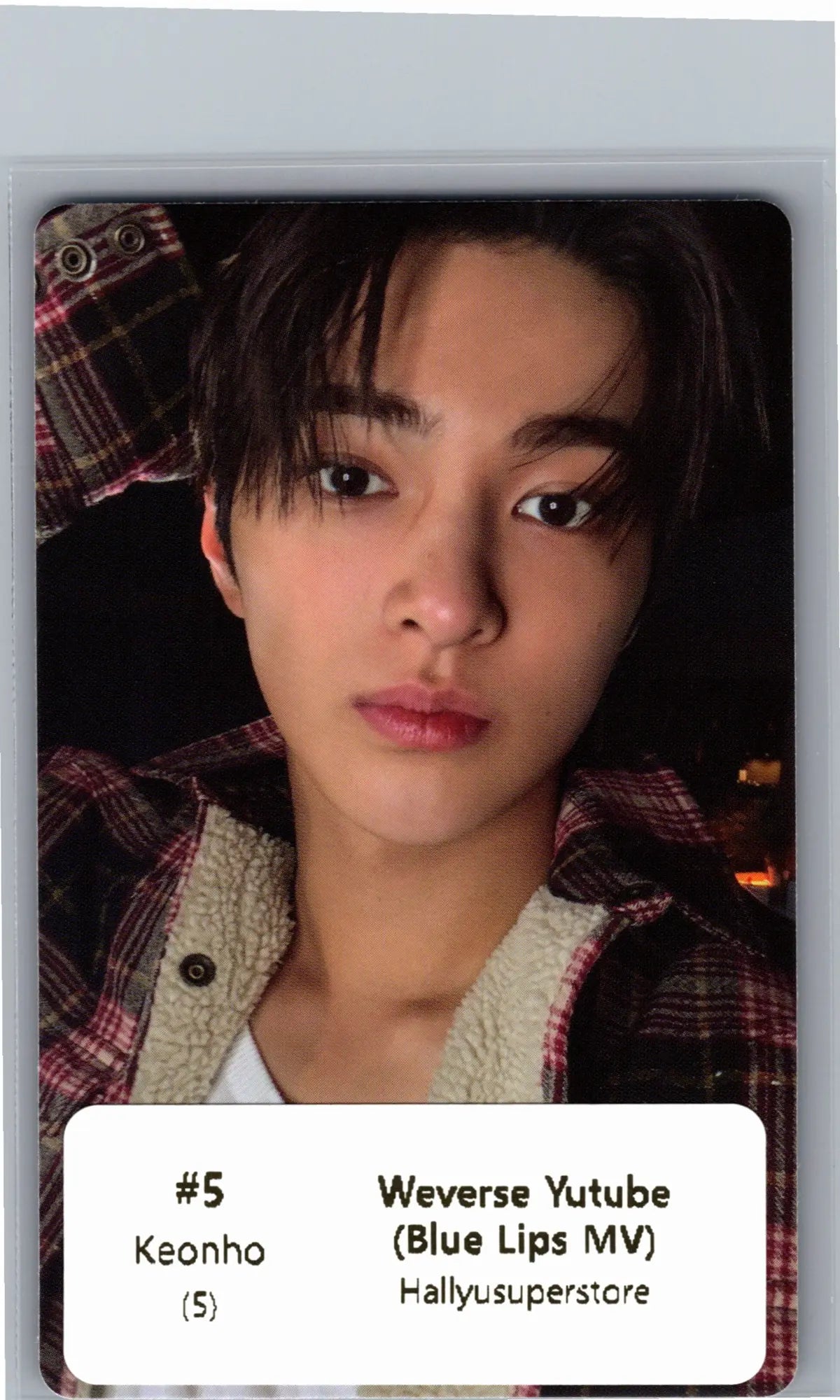 CORTIS GreenGreen - Weverse Shop YouTube Gift Event Photocard (Blue Lips MV) [26.07.02]