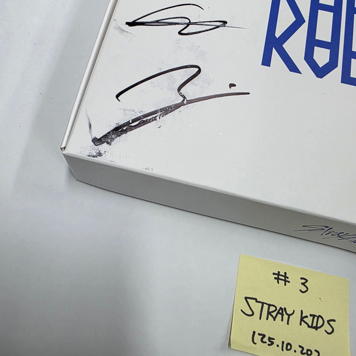 JIN (Of BTS) Echo. Stray Kids KARMA. CORTIS COLOR OUTSIDE THE LINES - Hand Autographed(Signed) Promo Album [25.10.20]