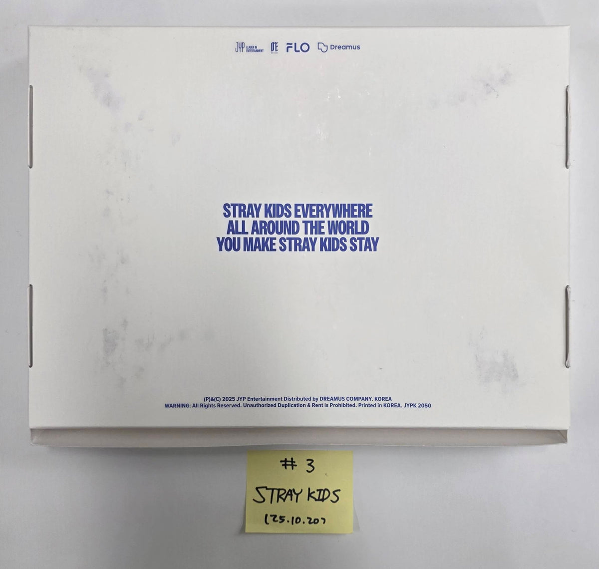 JIN (Of BTS) Echo. Stray Kids KARMA. CORTIS COLOR OUTSIDE THE LINES - Hand Autographed(Signed) Promo Album [25.10.20]