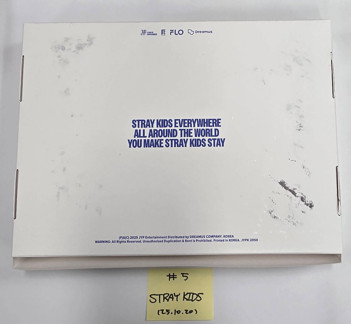 JIN (Of BTS) Echo. Stray Kids KARMA. CORTIS COLOR OUTSIDE THE LINES - Hand Autographed(Signed) Promo Album [25.10.20]