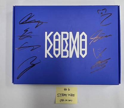 JIN (Of BTS) Echo. Stray Kids KARMA. CORTIS COLOR OUTSIDE THE LINES - Hand Autographed(Signed) Promo Album [25.10.20]