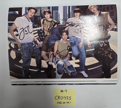 JIN (Of BTS) Echo. Stray Kids KARMA. CORTIS COLOR OUTSIDE THE LINES - Hand Autographed(Signed) Promo Album [25.10.20]