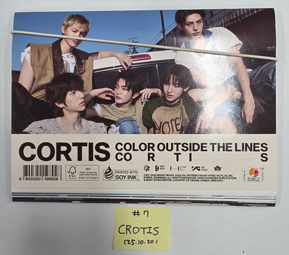 JIN (Of BTS) Echo. Stray Kids KARMA. CORTIS COLOR OUTSIDE THE LINES - Hand Autographed(Signed) Promo Album [25.10.20]