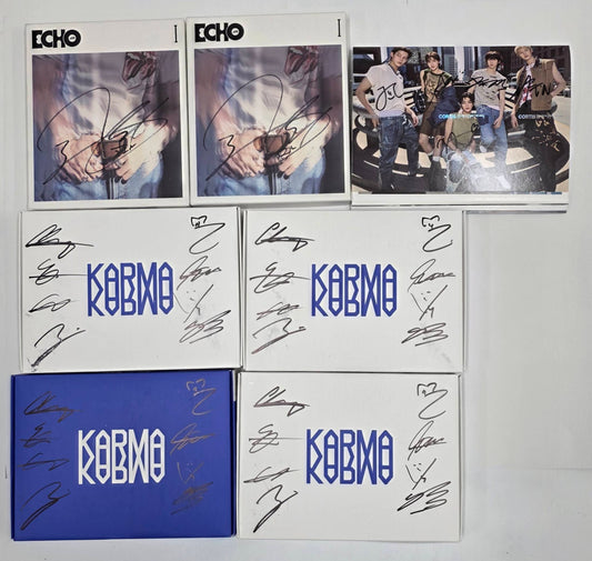 JIN (Of BTS) Echo. Stray Kids KARMA. CORTIS COLOR OUTSIDE THE LINES - Hand Autographed(Signed) Promo Album [25.10.20]
