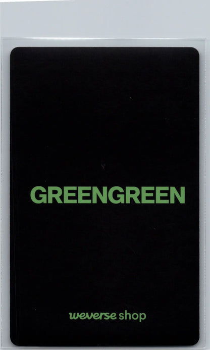 CORTIS GreenGreen - Weverse Shop YouTube Gift Event Photocard (Blue Lips MV) [26.07.02]