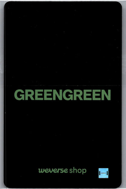 CORTIS The 2nd EP GREENGREEN - Weverse Shop Lucky Draw Event Photocard R3 [26.07.27]