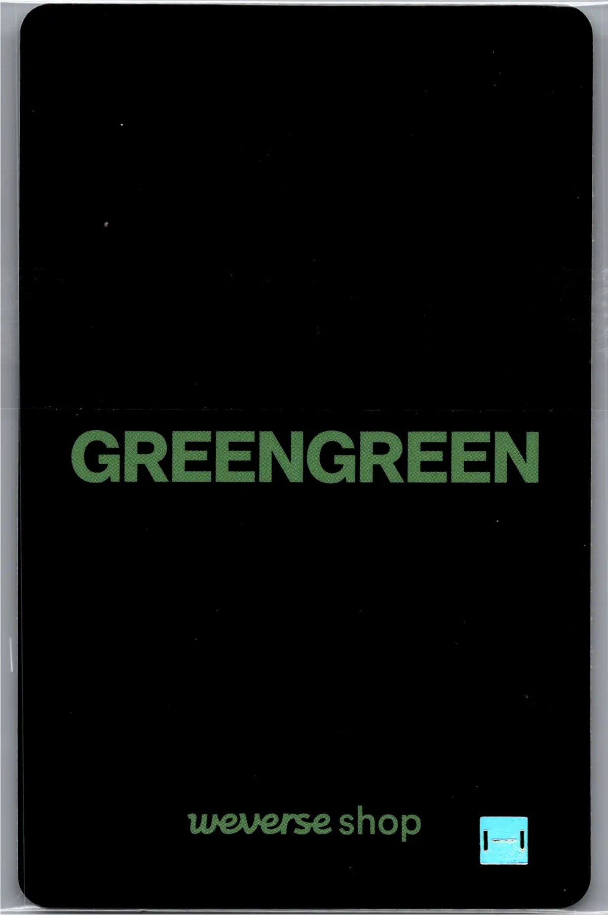 CORTIS The 2nd EP GREENGREEN - Weverse Shop Lucky Draw Event Photocard R3 [26.07.27]