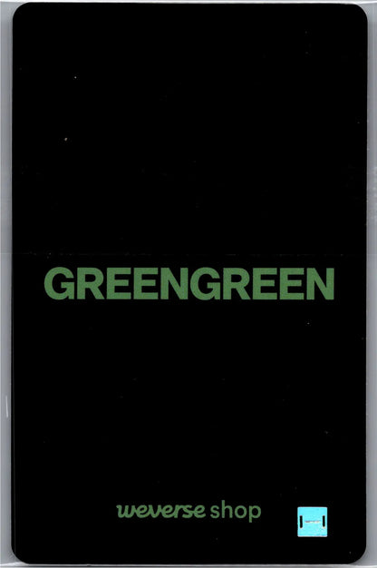 CORTIS The 2nd EP GREENGREEN - Weverse Shop Lucky Draw Event Photocard R3 [26.07.27]