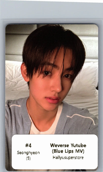 CORTIS GreenGreen - Weverse Shop YouTube Gift Event Photocard (Blue Lips MV) [26.07.02]