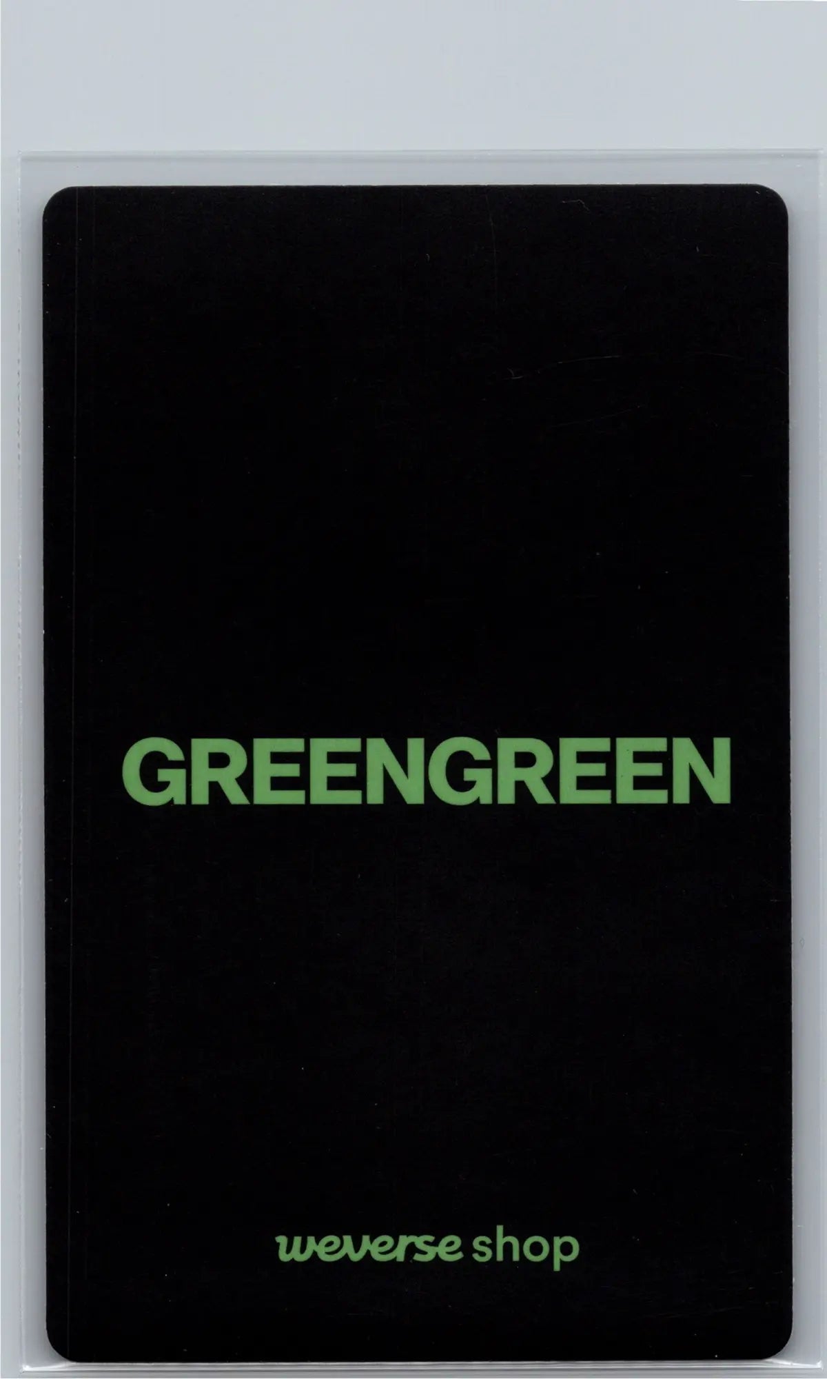 CORTIS GreenGreen - Weverse Shop YouTube Gift Event Photocard (Blue Lips MV) [26.07.02]