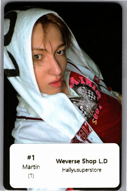 CORTIS The 2nd EP GREENGREEN - Weverse Shop Lucky Draw Event Photocard R3 [26.07.27]