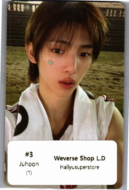 CORTIS The 2nd EP GREENGREEN - Weverse Shop Lucky Draw Event Photocard R3 [26.07.27]