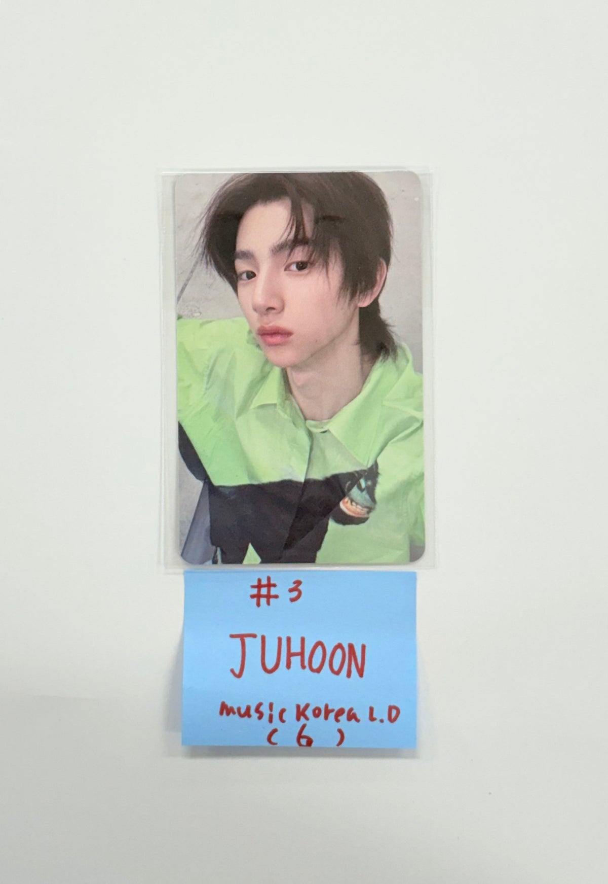 CORTIS 1st EP album Color Outside The Line - Music Korea Lucky Draw Event Photocard [25.9.9]