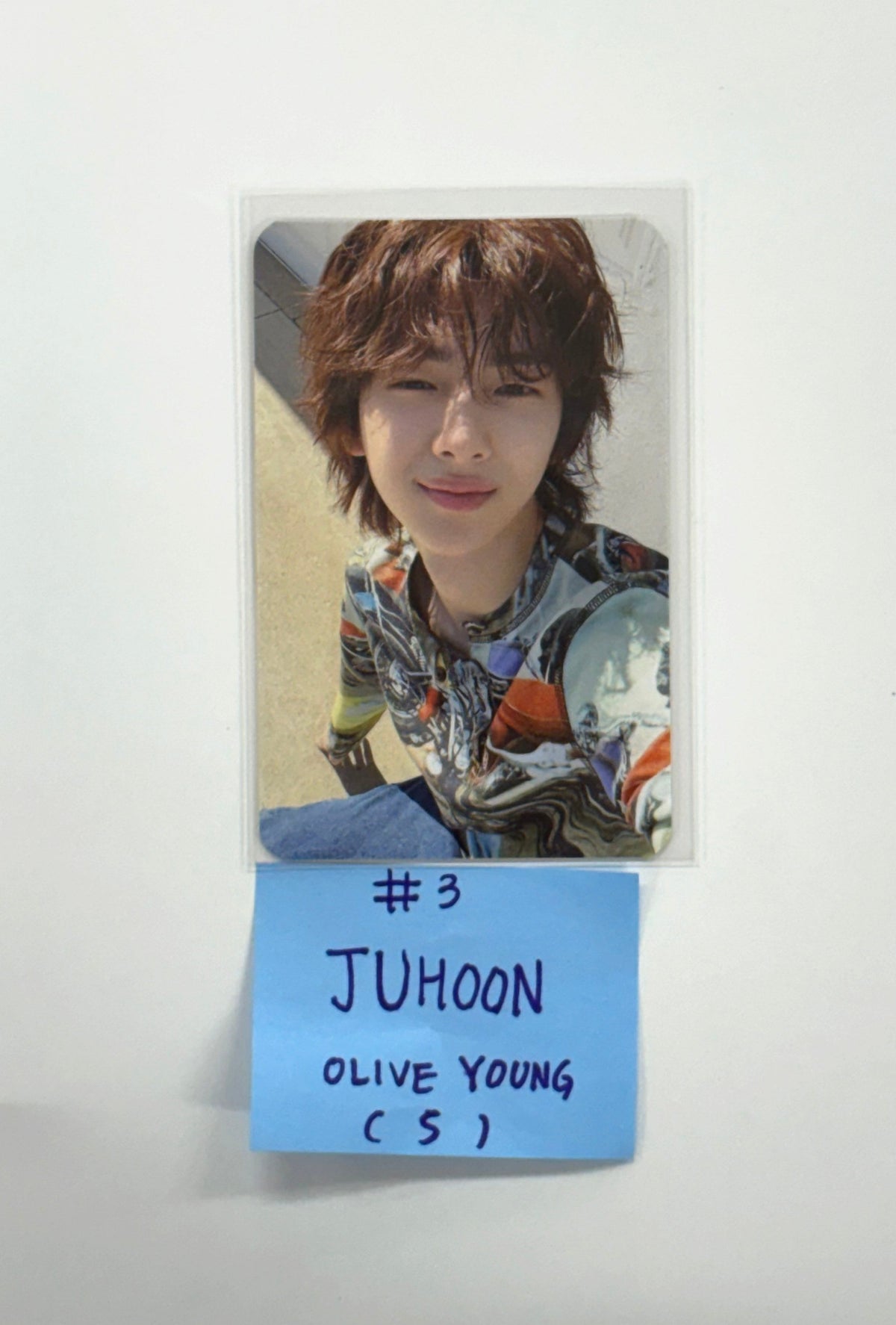 CORTIS 1st EP album Color Outside The Line - Olive Young Event Photocard [25.9.9]
