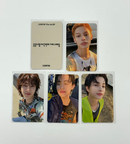 CORTIS 1st EP album Color Outside The Line - Olive Young Event Photocard [25.9.9]