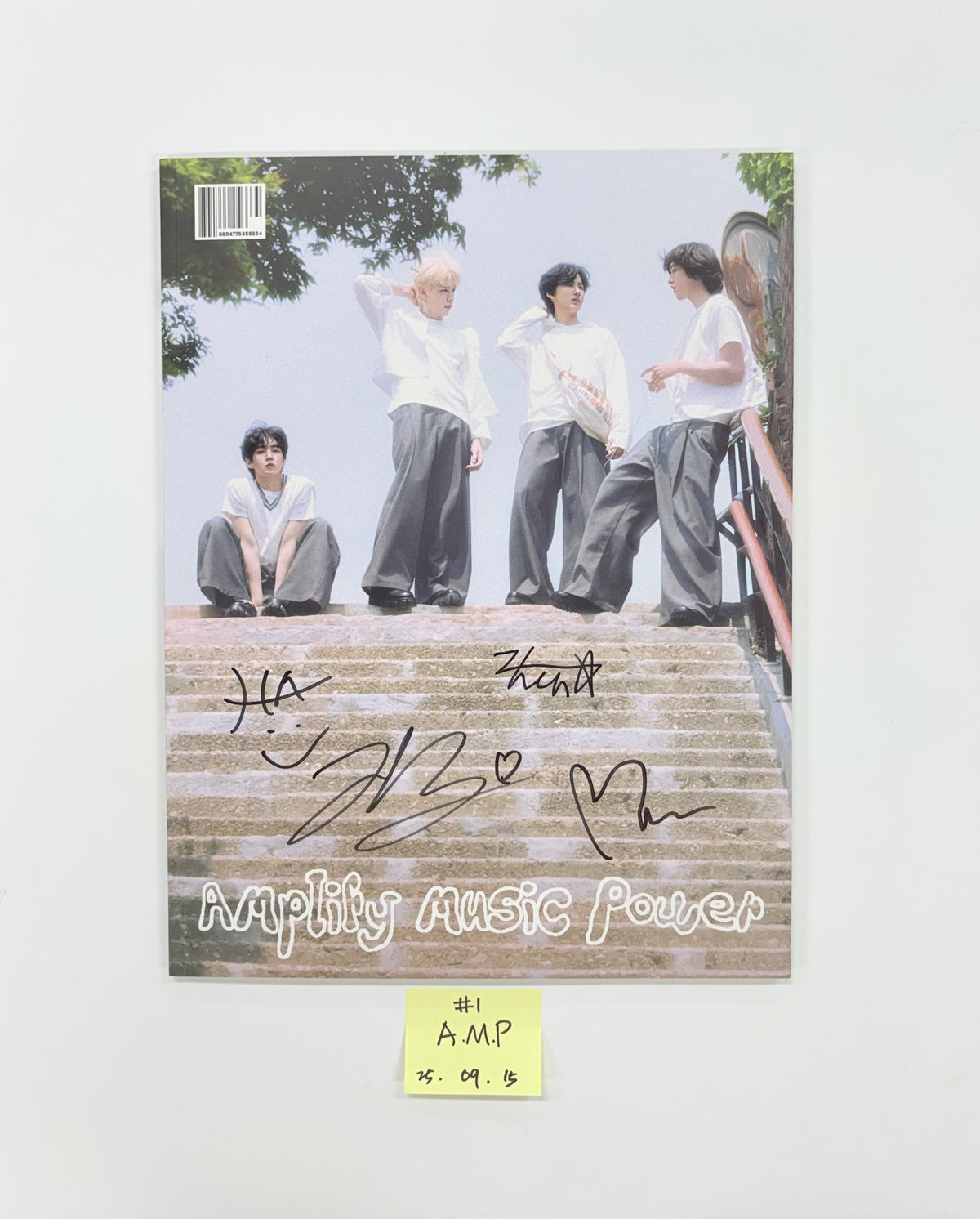 AxMxP AxMxP . Haechan TASTE. NCT WISH COLOR. CORTIS Color Outside The Lines - Hand Autographed(Signed) Promo Album [25.9.15]