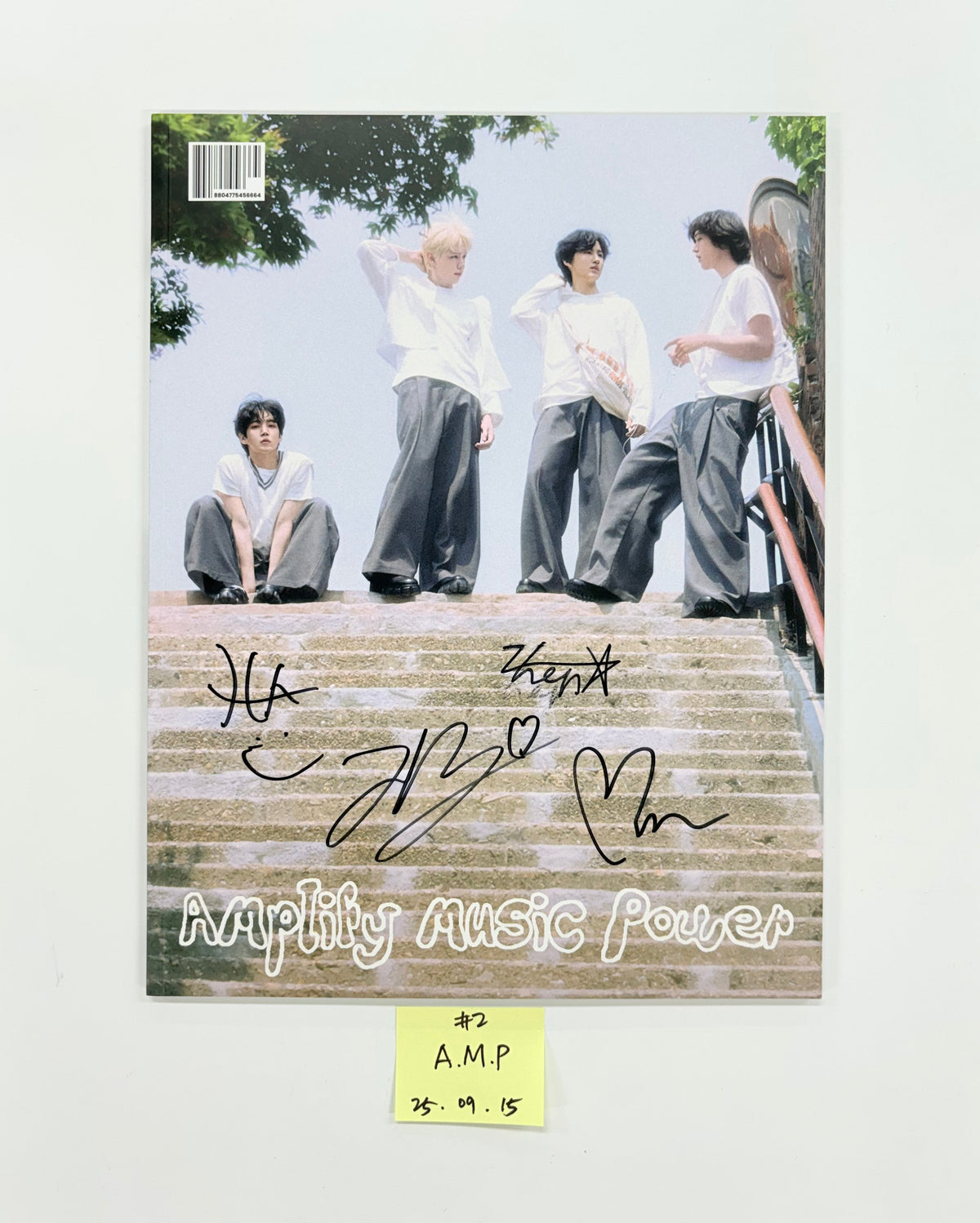 AxMxP AxMxP . Haechan TASTE. NCT WISH COLOR. CORTIS Color Outside The Lines - Hand Autographed(Signed) Promo Album [25.9.15]