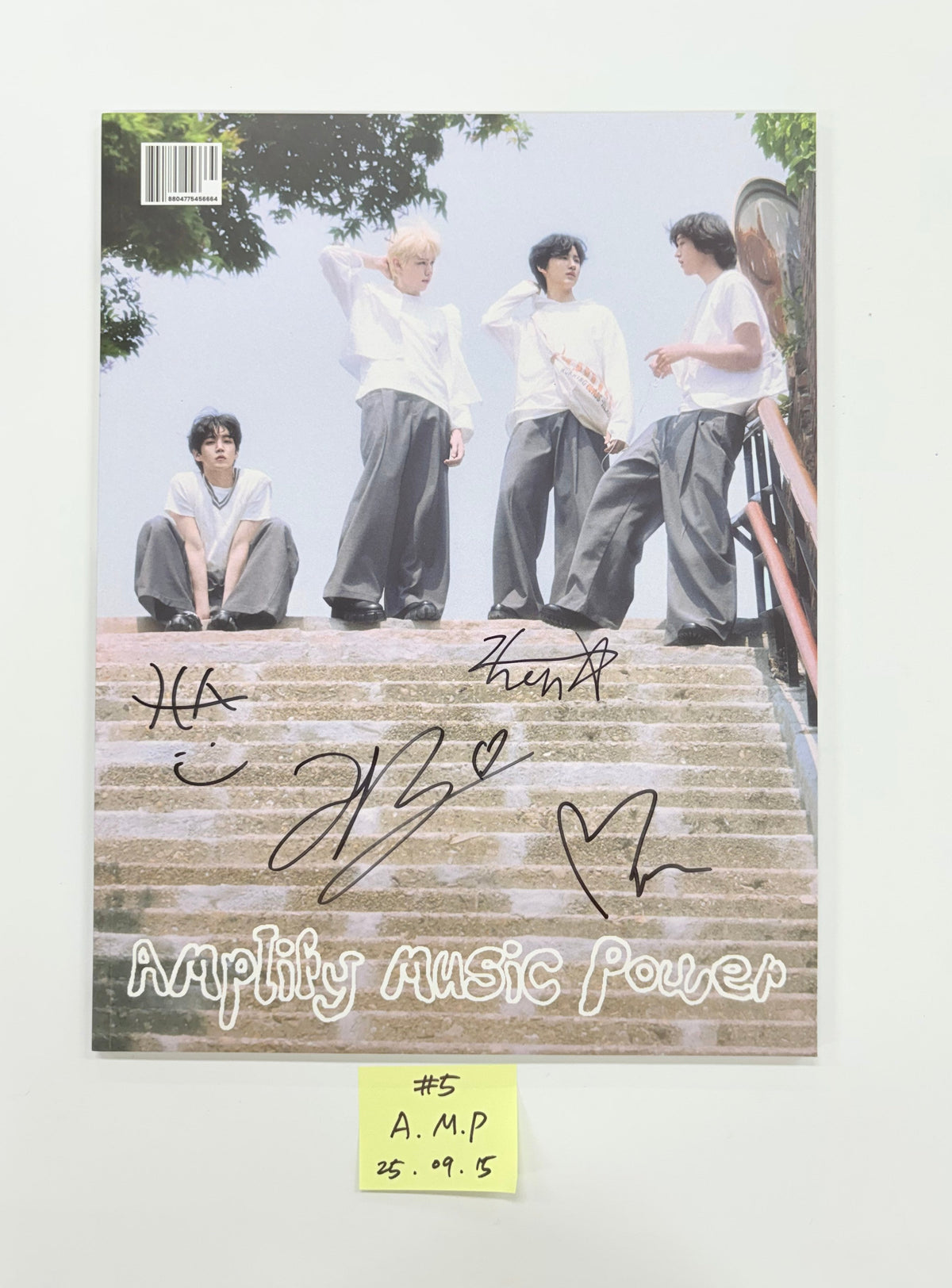 AxMxP AxMxP . Haechan TASTE. NCT WISH COLOR. CORTIS Color Outside The Lines - Hand Autographed(Signed) Promo Album [25.9.15]