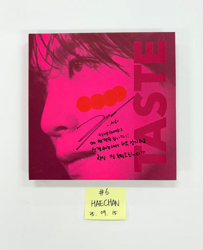 AxMxP AxMxP . Haechan TASTE. NCT WISH COLOR. CORTIS Color Outside The Lines - Hand Autographed(Signed) Promo Album [25.9.15]