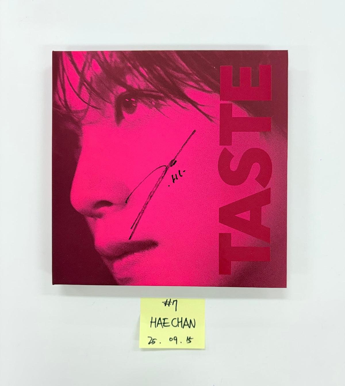 AxMxP AxMxP . Haechan TASTE. NCT WISH COLOR. CORTIS Color Outside The Lines - Hand Autographed(Signed) Promo Album [25.9.15]