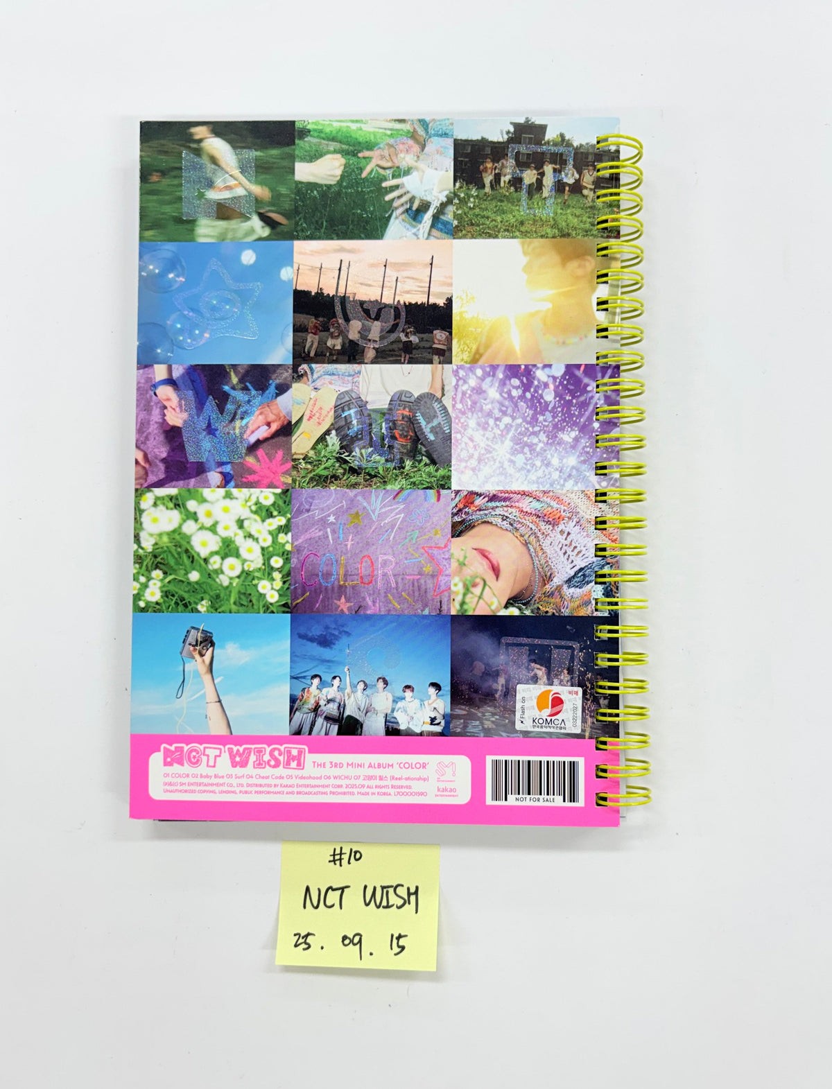 AxMxP AxMxP . Haechan TASTE. NCT WISH COLOR. CORTIS Color Outside The Lines - Hand Autographed(Signed) Promo Album [25.9.15]