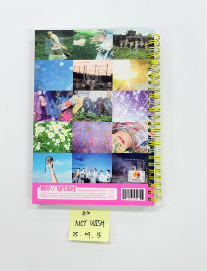 AxMxP AxMxP . Haechan TASTE. NCT WISH COLOR. CORTIS Color Outside The Lines - Hand Autographed(Signed) Promo Album [25.9.15]