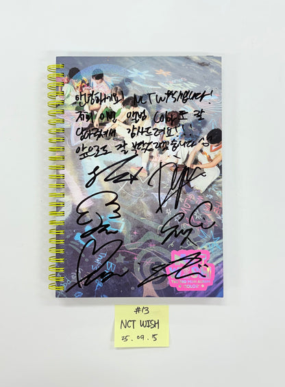 AxMxP AxMxP . Haechan TASTE. NCT WISH COLOR. CORTIS Color Outside The Lines - Hand Autographed(Signed) Promo Album [25.9.15]