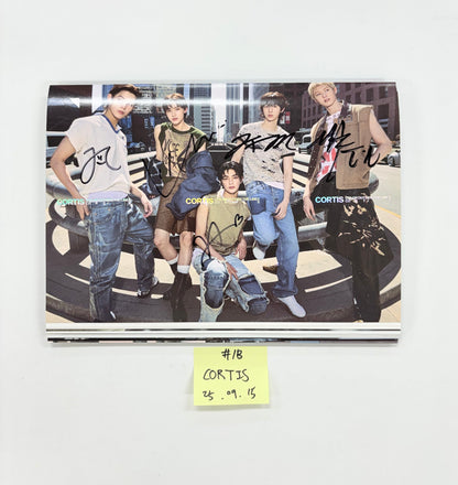 AxMxP AxMxP . Haechan TASTE. NCT WISH COLOR. CORTIS Color Outside The Lines - Hand Autographed(Signed) Promo Album [25.9.15]