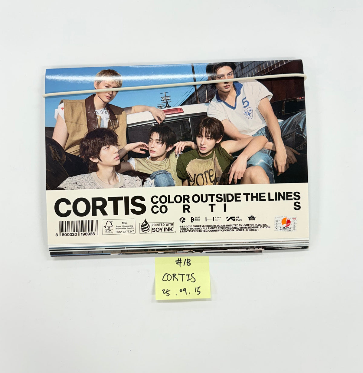 AxMxP AxMxP . Haechan TASTE. NCT WISH COLOR. CORTIS Color Outside The Lines - Hand Autographed(Signed) Promo Album [25.9.15]