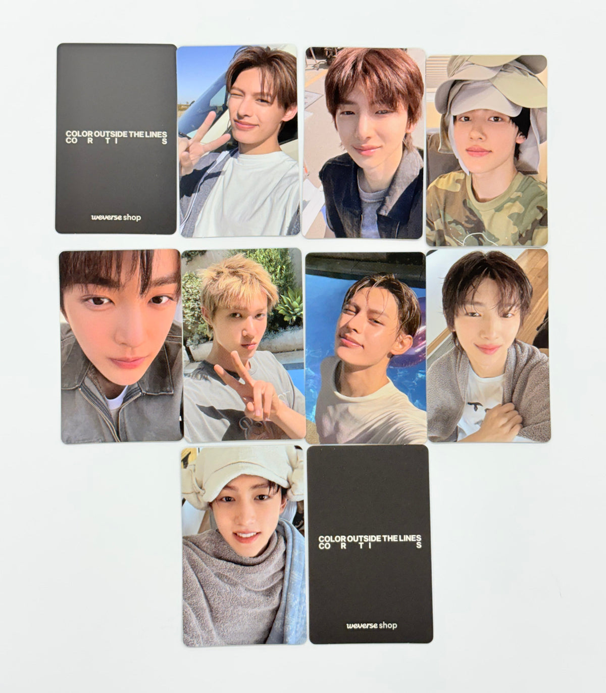 CORTIS 1st EP Color Outside The Line - Weverse Shop Release Party Event Photocard [25.9.17]