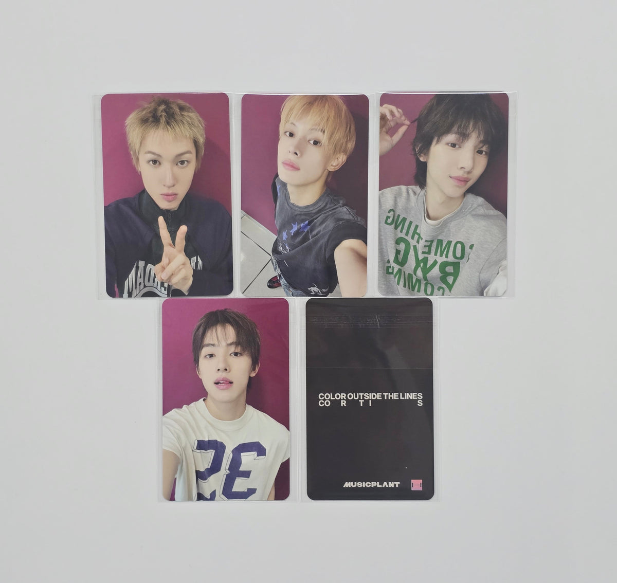 CORTIS 1st EP album Color Outside The Line - Music Plant Special Gift Event Photocard [25.12.09]