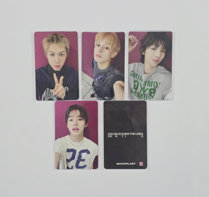 CORTIS 1st EP album Color Outside The Line - Music Plant Special Gift Event Photocard [25.12.09]