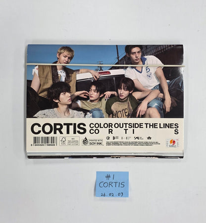 CORTIS COLOR OUTSIDE THE LINES - Hand Autographed(Signed) Promo Album [26.02.03]