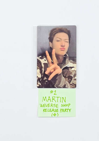 CORTIS The 2nd EP GREENGREEN - Weverse Shop Release Party Event Photocard [26.05.07][Rectocked05/12]