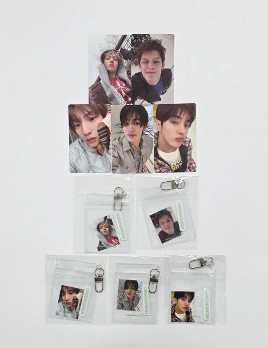 CORTIS The 2nd EP GREENGREEN - Weverse Shop Pre-Order Benefit Photocard. Keyring Set (5ea) [26.05.07][Rectocked05/15]