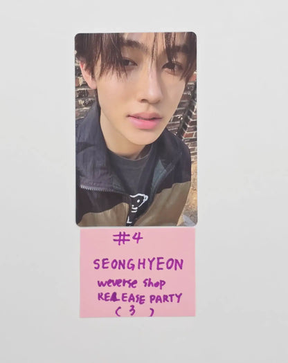 CORTIS The 2nd EP GREENGREEN - Weverse Shop Release Party Event Photocard (2) [26.05.13]