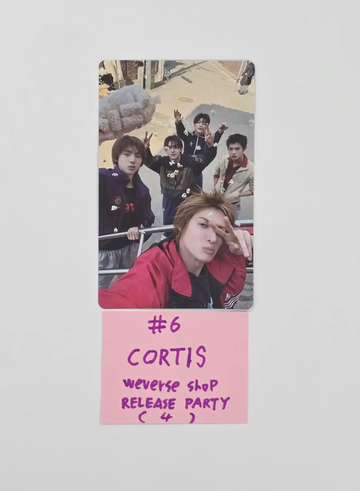 CORTIS The 2nd EP GREENGREEN - Weverse Shop Release Party Event Photocard (2) [26.05.13]