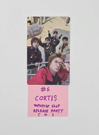 CORTIS The 2nd EP GREENGREEN - Weverse Shop Release Party Event Photocard (2) [26.05.13]