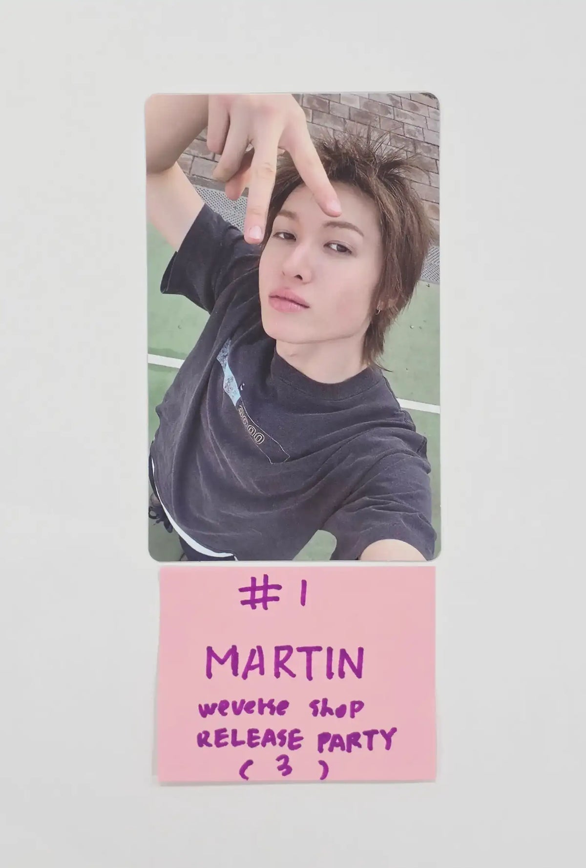CORTIS The 2nd EP GREENGREEN - Weverse Shop Release Party Event Photocard (2) [26.05.13]