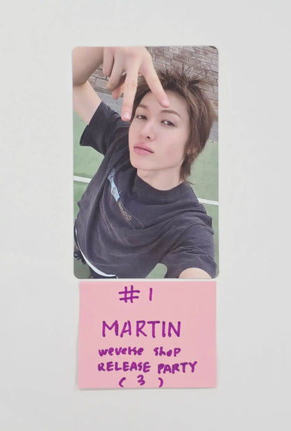 CORTIS The 2nd EP GREENGREEN - Weverse Shop Release Party Event Photocard (2) [26.05.13]
