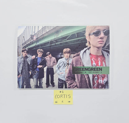 CORTIS The 2nd EP GREENGREEN - Hand Autographed(Signed) Promo Album [26.05.14]