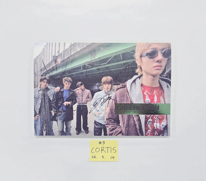 CORTIS The 2nd EP GREENGREEN - Hand Autographed(Signed) Promo Album [26.05.14]