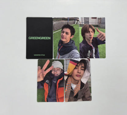 CORTIS GreenGreen - Weverse Shop YouTube Gift Event Photocard (REDRED MV) [26.05.15]