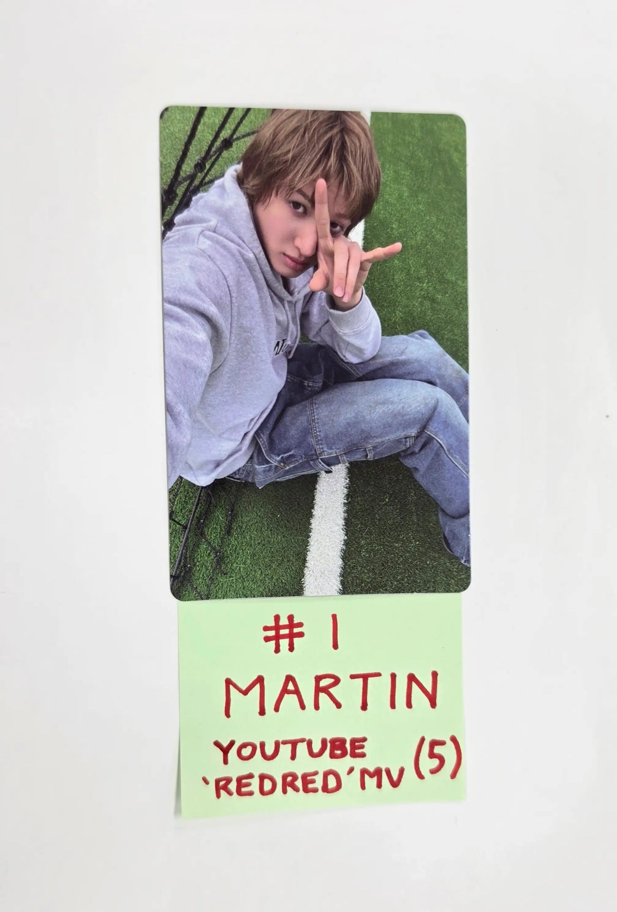 CORTIS GreenGreen - Weverse Shop YouTube Gift Event Photocard (REDRED MV) [26.05.15]