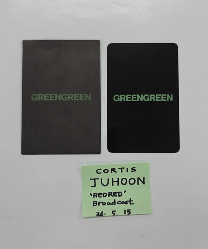 JUHOON (of CORTIS) REDRED - Broadcast Photocard [26.05.15]