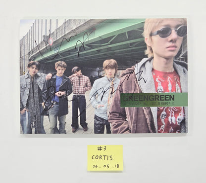 CORTIS The 2nd EP GREENGREEN - Hand Autographed(Signed) Promo Album [26.05.18]