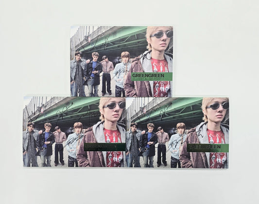CORTIS The 2nd EP GREENGREEN - Hand Autographed(Signed) Promo Album [26.05.18]