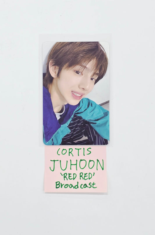 JUHOON (of CORTIS) REDRED - Broadcast Photocard [26.05.18]